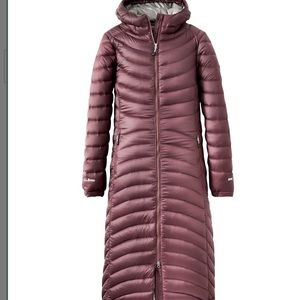 NWT L.L. Bean Ultralight 850 Down Long Coat Size L